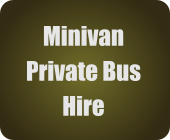 minivan private bus hire